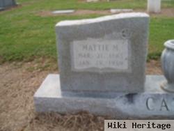 Mattie M Cates