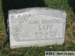 Alma Krousgrill Lapp