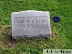 Marion Donald Haas