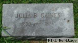 Julia B Gaines