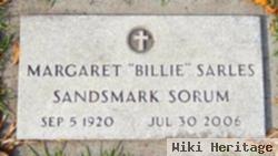 Margaret Sarles Sandsmark "billie" Sorum