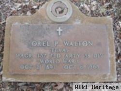 Orel P Walton
