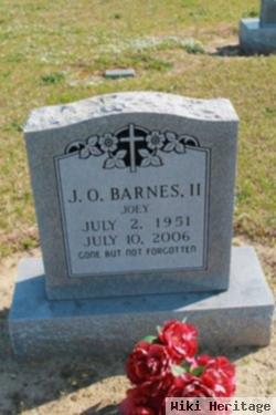 Joey O Barnes, Ii
