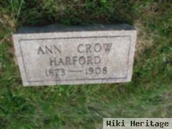 Sarah 'ann' Crow Harford