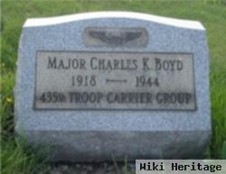 Maj Charles King Boyd