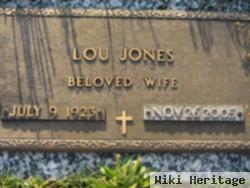 Lou "mamma Lou" Hollin Jones