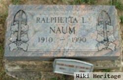 Ralphetta L. Baker Naum