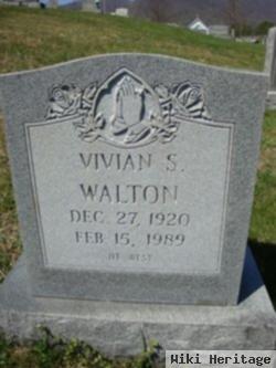 Vivian S Walton