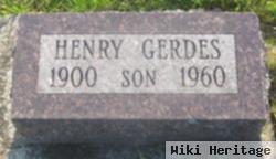 Henry Gerdes