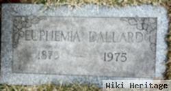 Euphemia Dallard