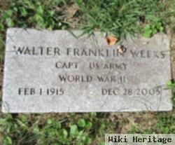 Walter Franklin Weeks