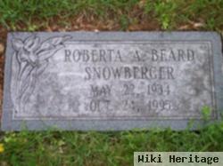 Roberta A. Beard Snowberger