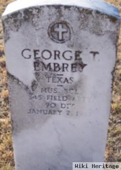 George Tully Embrey