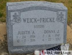 Judith A Weick