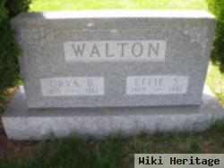 Orva B Walton