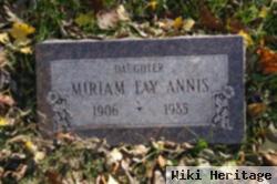 Miriam L. Fay Annis