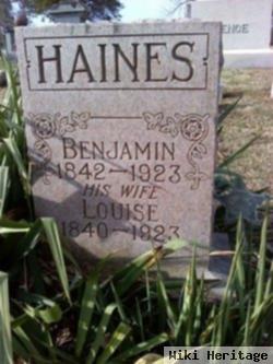Benjamin A Haines