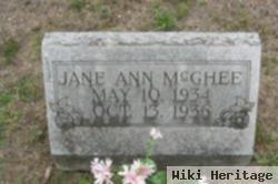 Jane Ann Mcghee