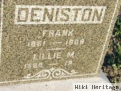 Lillie M Deniston