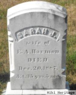 Sarah J Harmon