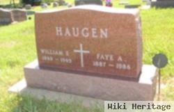 Faye Avis Gordon Haugen