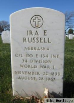 Ira E Russell