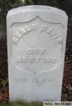 Pvt Beals Davis