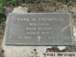 Frank D Thompson