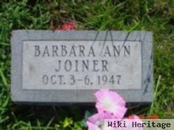 Barbara Ann Joiner