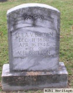 Lula V Brown Britton