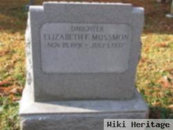 Elizabeth F. Mussmon