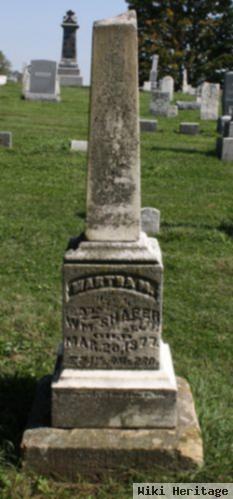 Martha M Cramer Shafer