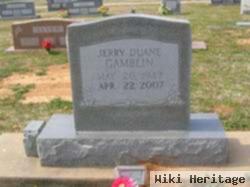 Jerry Duane Gamblin