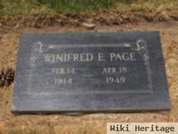 Winifred E Page