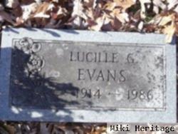 Lucille Goldie Evans