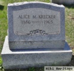 Alice M Krecker