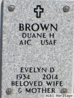 Evelyn D Brown