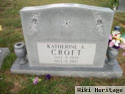 Katherine A Croft