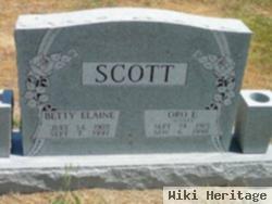 Oro E "scotty" Scott