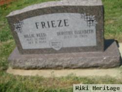 Billie Reed "bill" Frieze