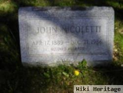 John Nicoletti