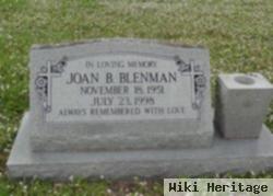 Joan B Blenman