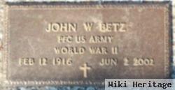 John W. Betz