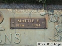 Mattie E. Owens