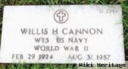 Willis H Cannon