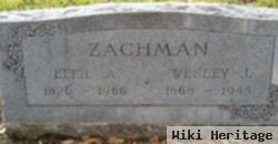 Wesley Joseph Zachman