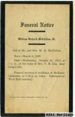 Will R. Mcclellan, Jr