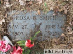 Rosa B Smith