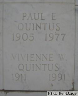 Paul E Quintus