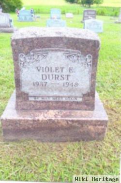 Violet E. Durst